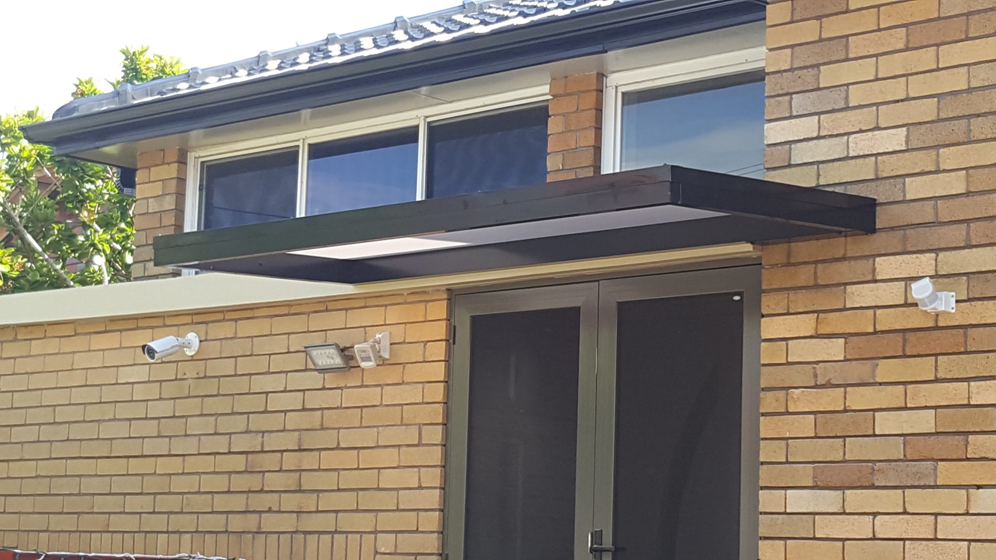 Slimline Awnings Over Rear Door Eco Awnings
