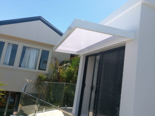 Slimline awnings