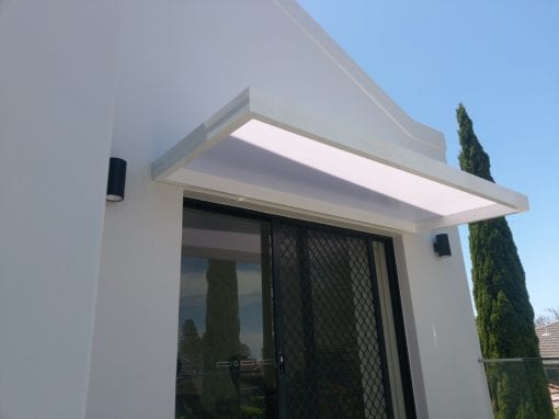 Slimline awnings